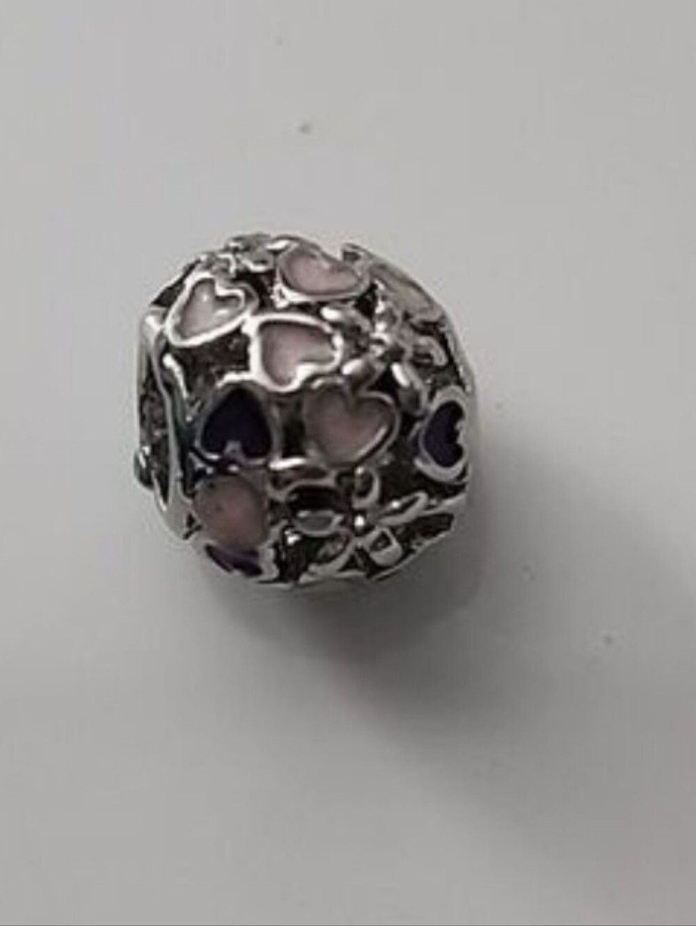 Premium Heart Charm Fits Pandora and other European Systems
